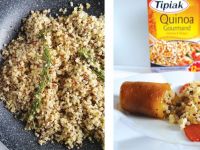 Involtini di peperoni e quinoa